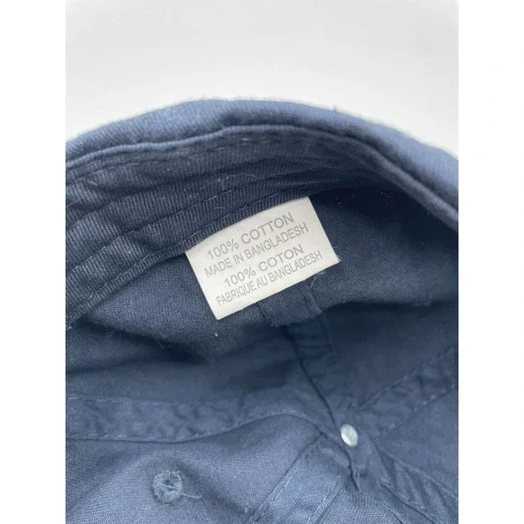 St Louis Blues Hockey Hat Adjustable Strap One Size NHL Finally Spell Out Cap - Picture 5 of 5